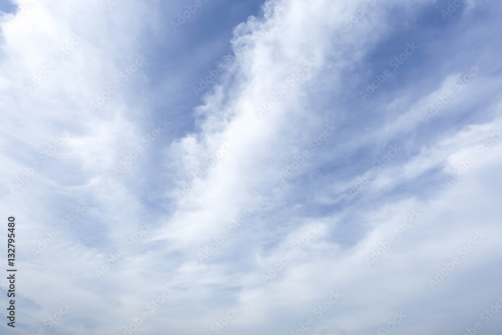 Fototapeta premium Blue sky with clouds