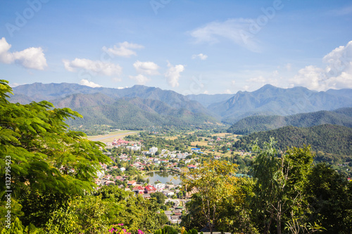 Mae Hong Son view landscape nature.