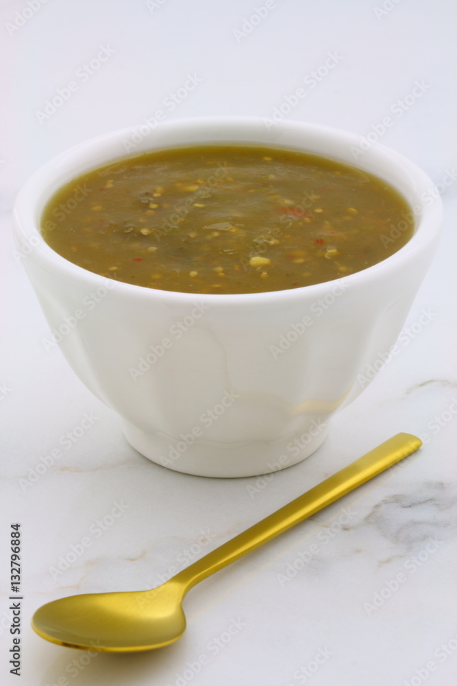 Appetizing home made tomatillo sauce Appetizing home made tomatillo sauce