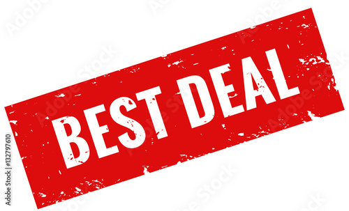 Best Deal stempel rot 