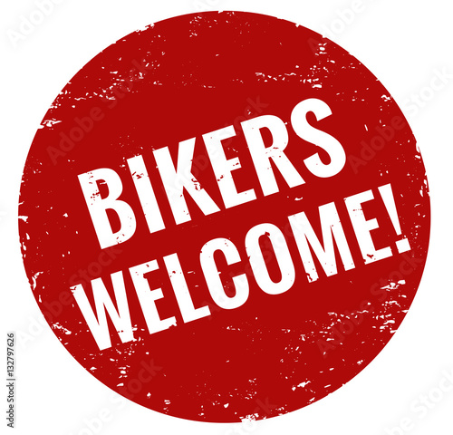 Bikers welcome Stempel rot 