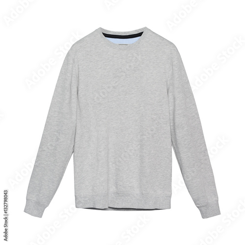 Gray cotton sweatshirt