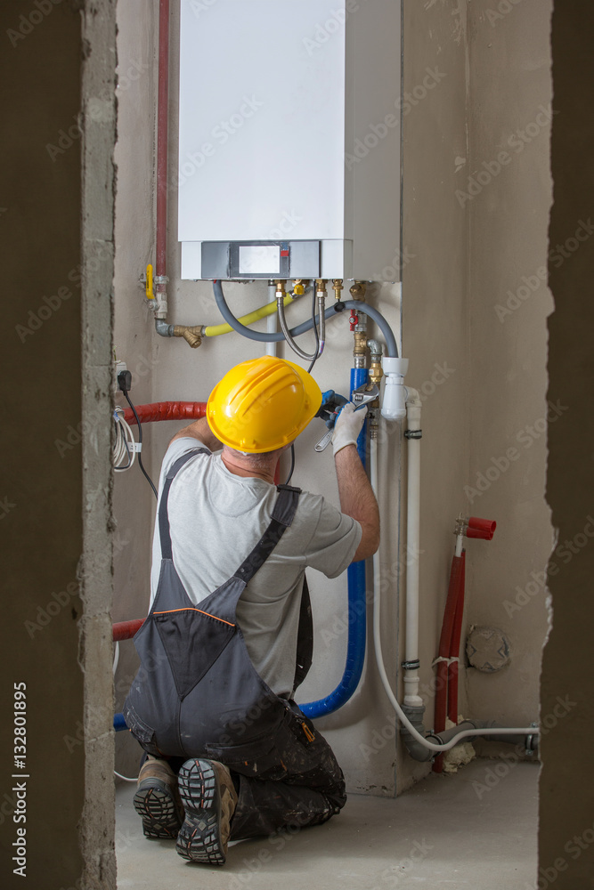 Professional plumber