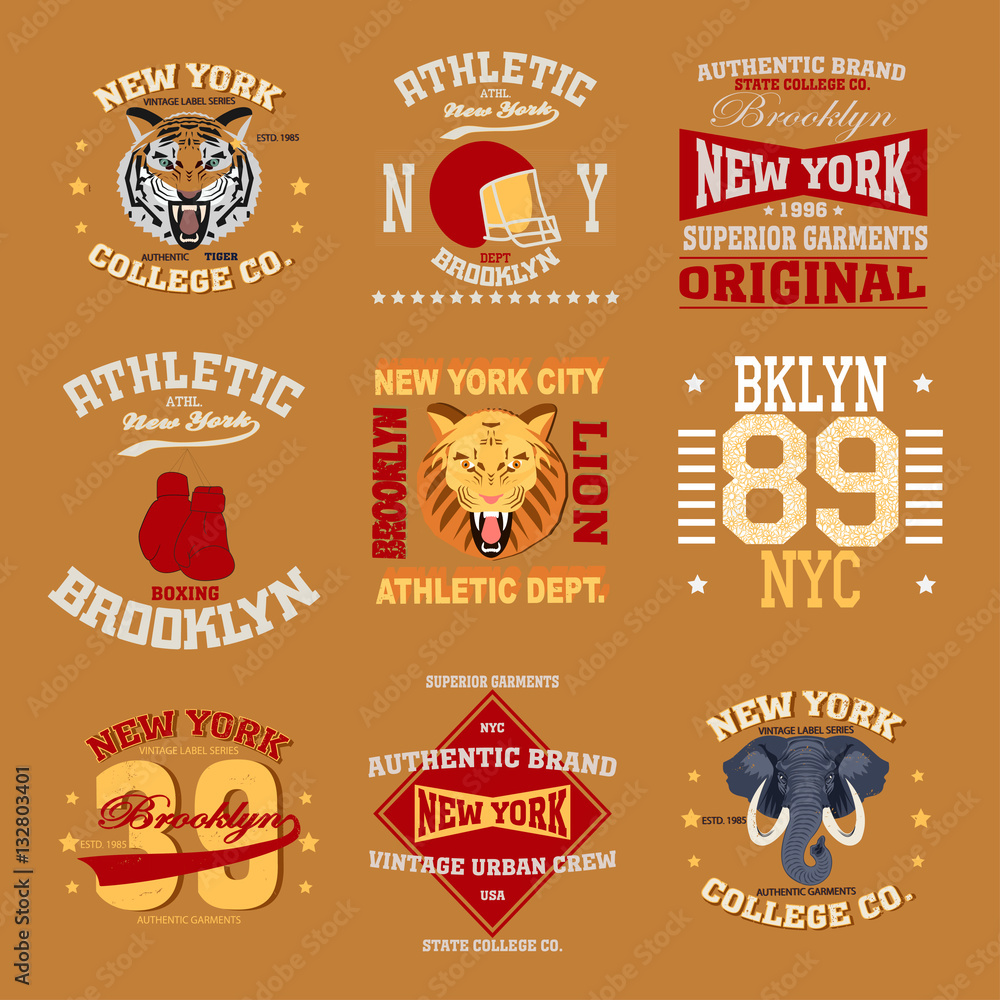 Obraz premium ny t-shirt