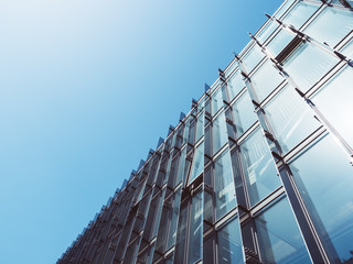 Modern Architecture Glass wall Building Abstract background