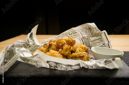 delicia de pescado en adobo photo