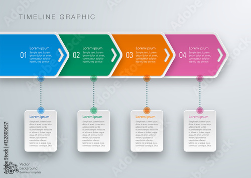 Timeline, Workflow, Process Chart #Vector Graphic