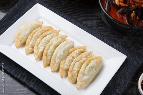 mandu twigim Fried Dumplings photo