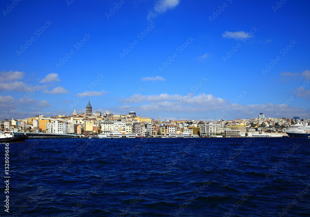 View of the Golden Horn, Istanbul. Turkey. View of the Golden Horn, Istanbul. Turkey.