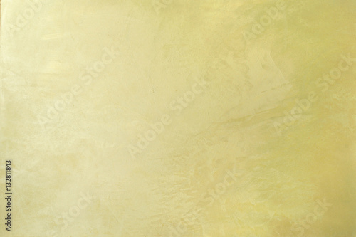 yellow pearl decorative plaster art interior background © pavlobaliukh