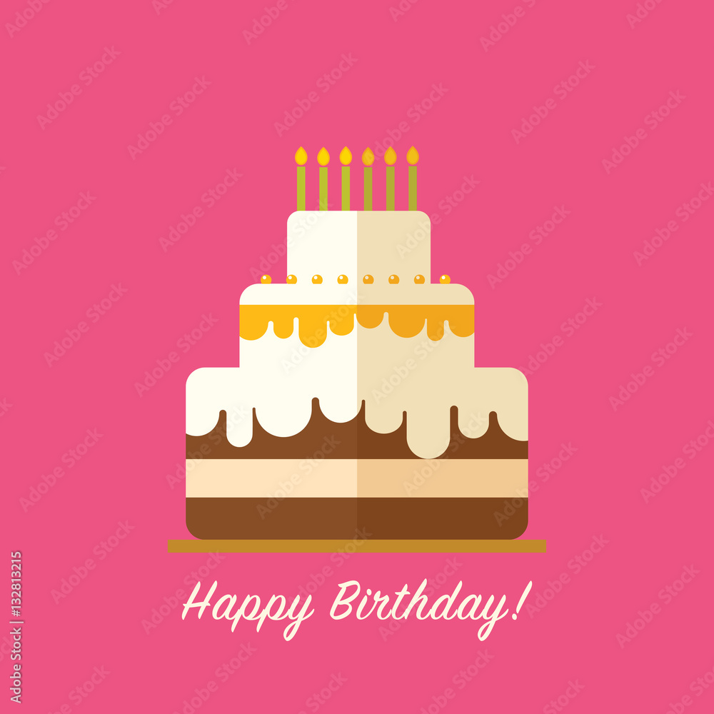 Happy birthday cake Happy birthday cake