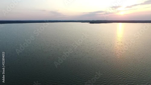 Flight Over The Lake, Sundown 6 photo