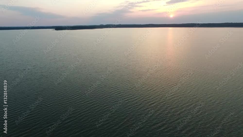 Flight Over The Lake, Sundown 13 Flight Over The Lake, Sundown 13