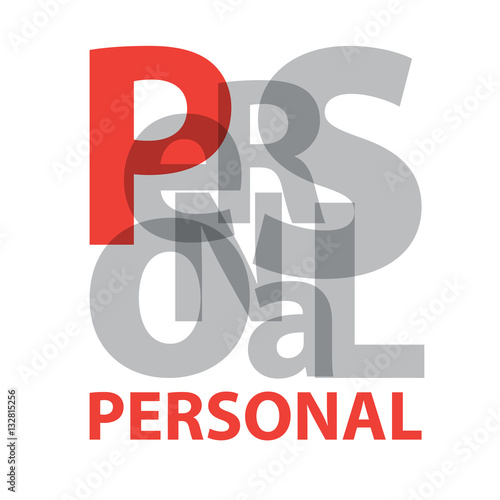Vector Personal. Broken text