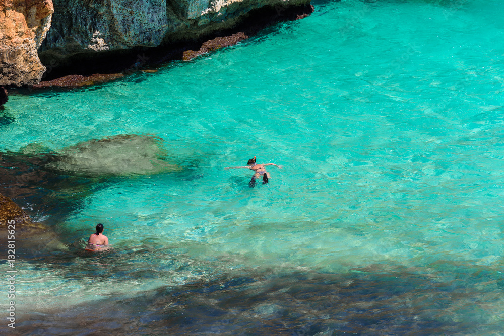 Calo Des Moro - beautiful bay of Mallorca, Spain Calo Des Moro - beautiful bay of Mallorca, Spain