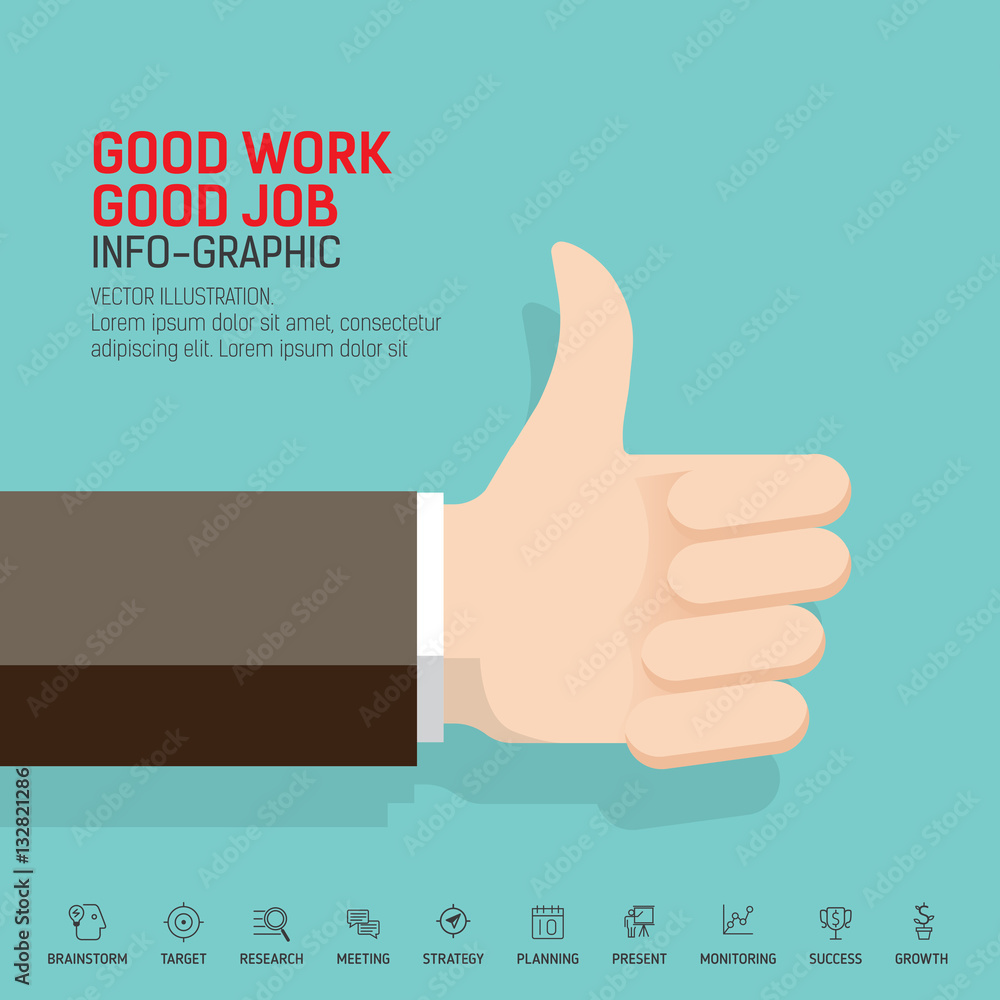 Like icon. Businessman hand thumbs up concept on green background. Use for business, marketing, creative, web design and graphics. Vector, Background. Graphic inspire to drive your business project Like icon. Businessman hand thumbs up concept on green background. Use for business, marketing, creative, web design and graphics. Vector, Background. Graphic inspire to drive your business project