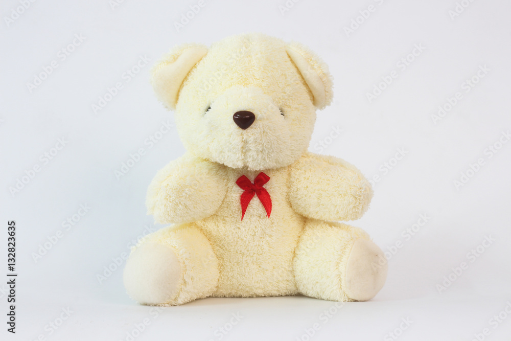 Teddy bears on a white background. Teddy bears on a white background.