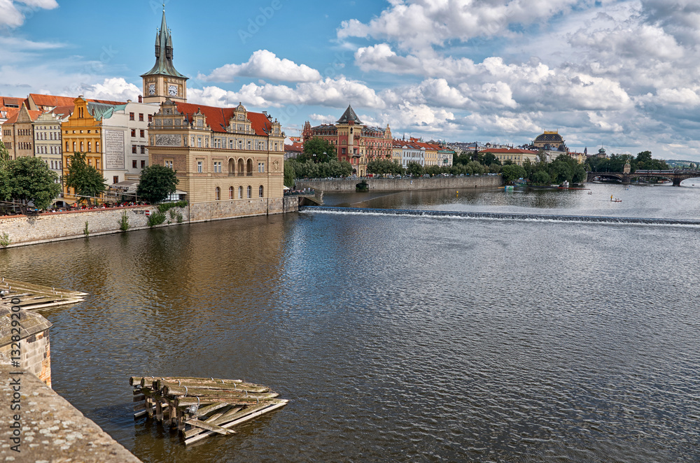 Obraz premium Vltava River in Prague