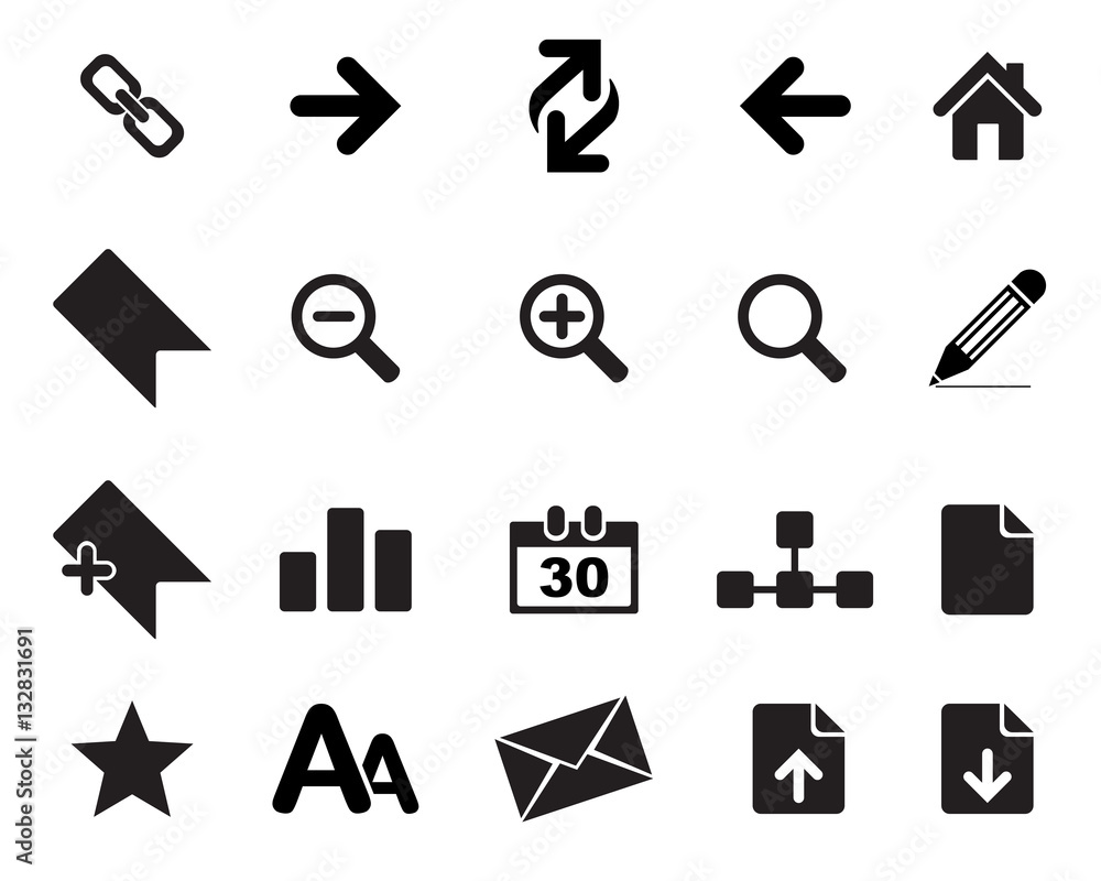 Set of Web Icons Set of Web Icons