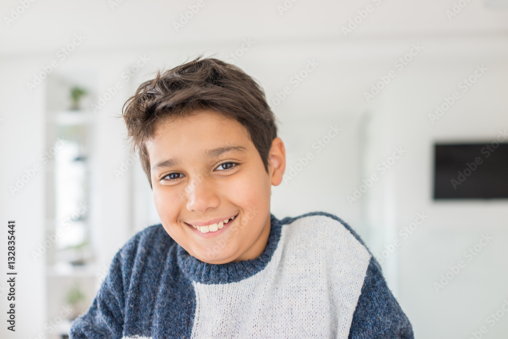 Kid at modern home Kid at modern home