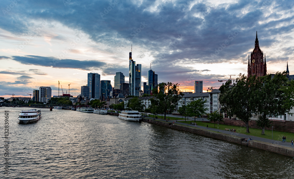 Sunset Frankfurt
