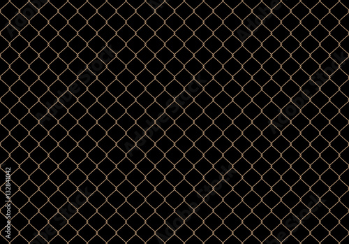 Metallic Wired Fence Seamless Pattern
