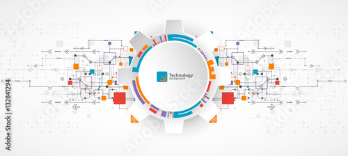 Abstract background, technology theme for your business.