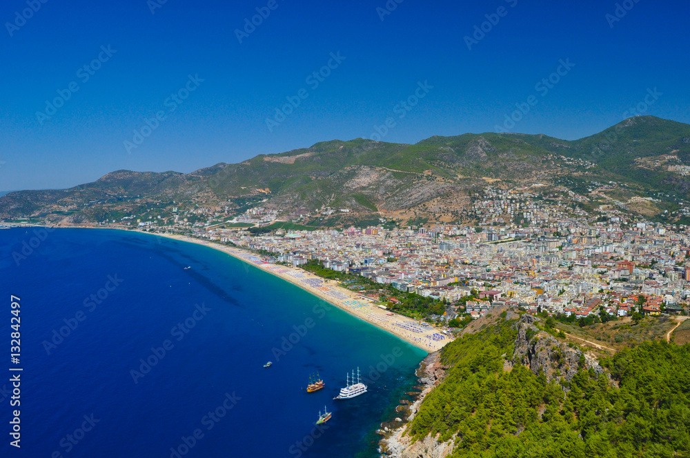 Fototapeta premium Ausblick von Alanya