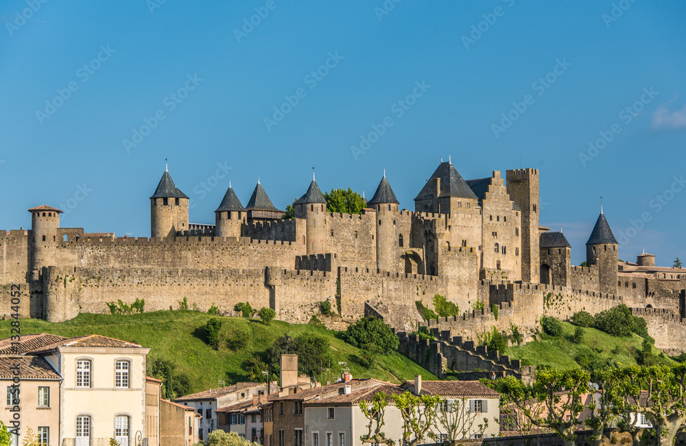 Carcassonne, Cité Médiévale, Aude, Occitanie