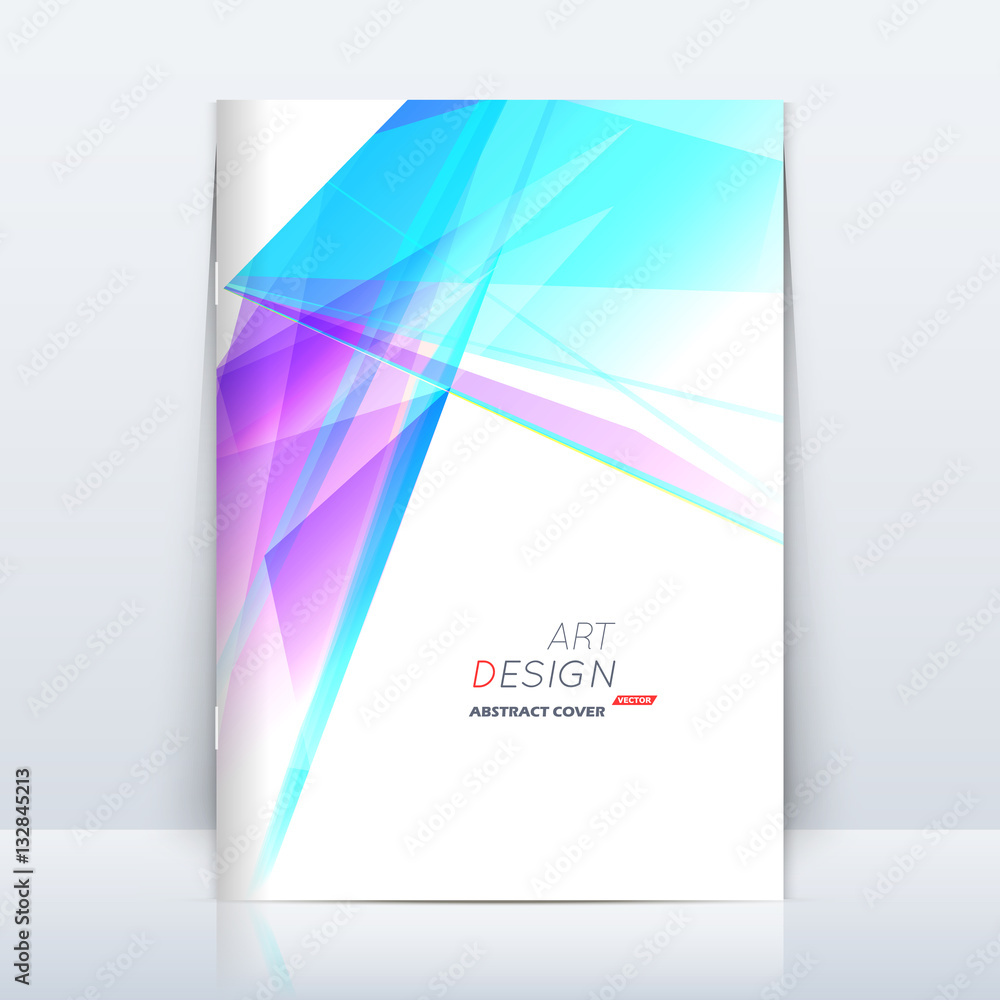 Abstract composition. Patch triangle construction. Blue, purple section trademark. White a4 brochure title sheet. Creative figure logo icon. Commercial offer banner form. Flyer fiber. Headline element Abstract composition. Patch triangle construction. Blue, purple section trademark. White a4 brochure title sheet. Creative figure logo icon. Commercial offer banner form. Flyer fiber. Headline element