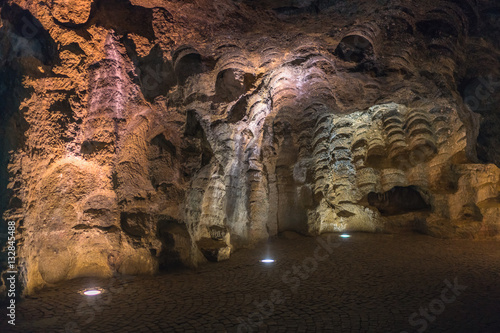 Caves of Hercules location in the north of Morocco, Africa.
