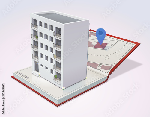 Immeuble dans le registre des copropriétés photo