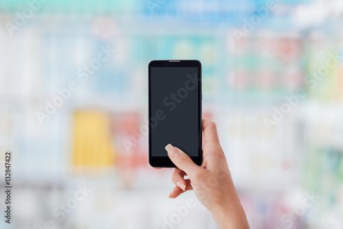 Mobile app and tousch screen device