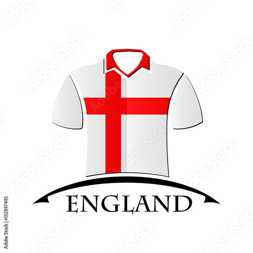 shirts icon made from the flag of England