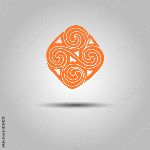 vector celtic sign design symbol element abstract