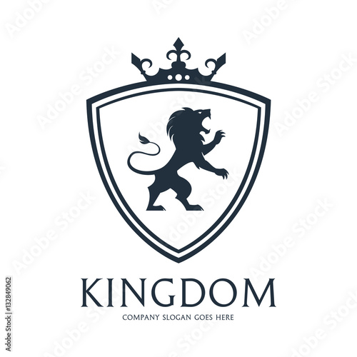 Lion Logo. Kingdom lion