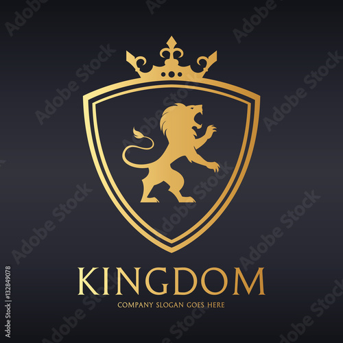 Lion Logo. Kingdom lion