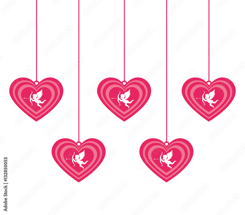 happy valentines day card vector illustration design happy valentines day card vector illustration design