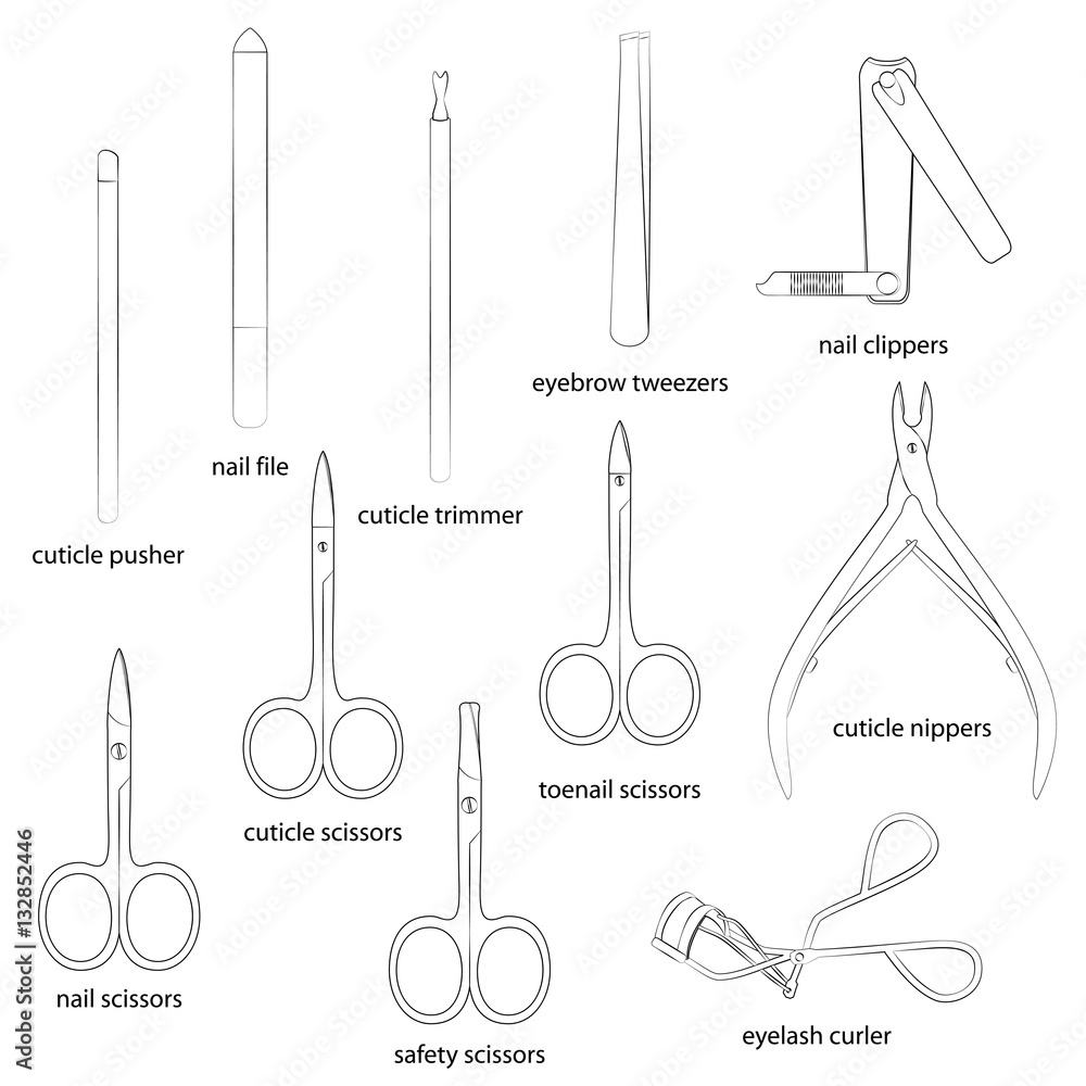 Manicure Tools Name With Picture Utterly Stylish Www pinnaxis