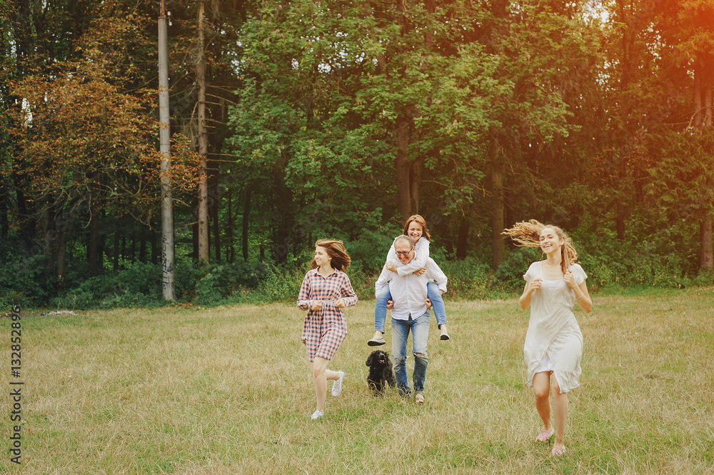 Obraz premium happy family HD