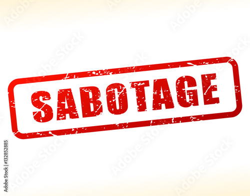 sabotage text buffered