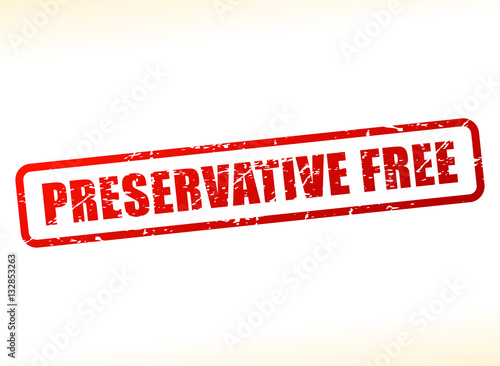 preservative free text buffered