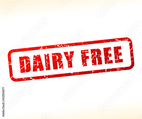 dairy free text buffered