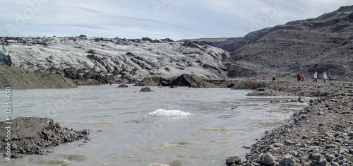 Myrdalsjokull glacier - Iceland photo