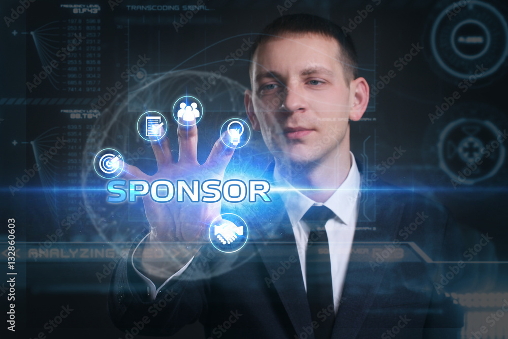 Business, Technology, Internet and network concept. Young busine Business, Technology, Internet and network concept. Young busine