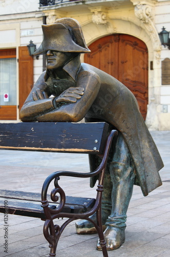 Photography Napoleon statue in Bratislava, Slovakia