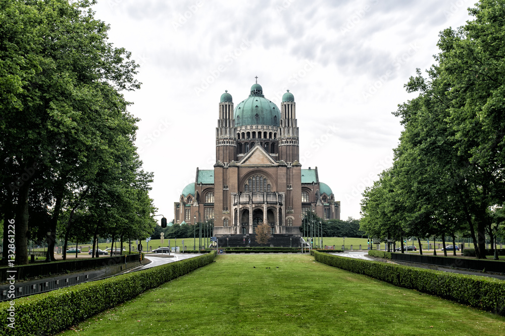 Brussels. Basilique du Sacre Coeur. Belgium