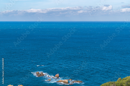 Cape Spartel, promontory at the entrance to the Strait of Gibraltar, 12 km West of Tangier, Morocco.
