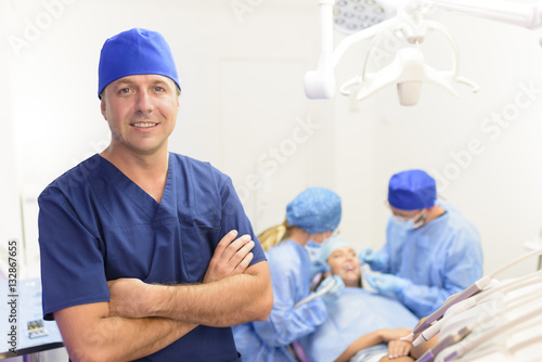 Dentist Portrait at Clinic