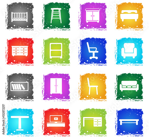 Furniture simply icons